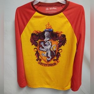 Harry Potter, Gryffindor girls long shirt size large (10-12)